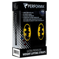 Perfectshaker Weight Lifting Straps - Batman - 1 Pair - 672683002215