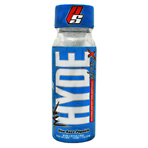 Hyde Pre-Workout, Blue Razz Popsicle, Nitro X, Shop