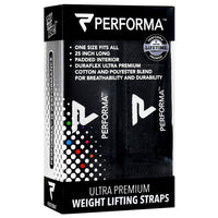 Perfectshaker Weight Lifting Straps - Black - 1 Pair - 672683002239