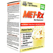 Met-Rx USA Meal Replacement - Original Vanilla - 18 Packets - 786560187015