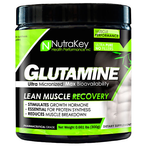 Nutrakey L-Glutamine - Unflavored - 300 g - 820103456463