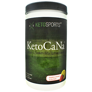 KetoSports KetoCaNa - Strawberry Lemonade - 32 Servings - 733428008128