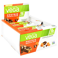 Vega Protein Snack Bar - Chocolate Caramel - 12 Bars - 838766080895