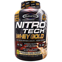 Muscletech Performance Series Nitro Tech 100% Whey Gold - Cookies and Cream - 5.53 lb - 631656710489