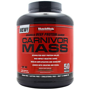 Muscle Meds Carnivor Mass - Vanilla Caramel - 5.6 lb - 891597002658