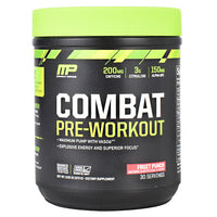 MusclePharm Combat Series Combat Pre-Workout - Fruit Punch - 30 Servings - 851387008727