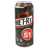 Met-Rx USA RTD 51 - Frosty Chocolate - 12 Cans - 00786560140577