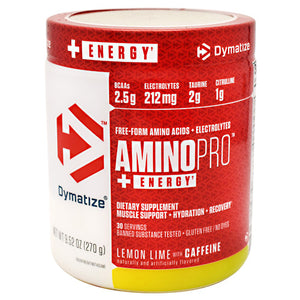 Dymatize AminoPro + Energy - Lemon Lime - 30 Servings - 705016180066