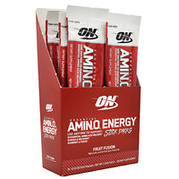 Optimum Nutrition Essential Amino Energy - Fruit Fusion - 6 Packets - 748927958829