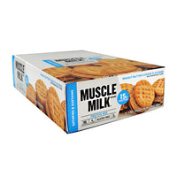 Cytosport Blue Muscle Milk Bar - Peanut Butter Cookie - 12 Bars - 660726525197