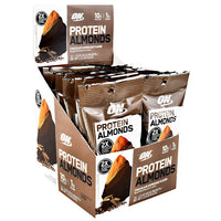 Optimum Nutrition Protein Almonds - Chocolate Espresso - 12 Packets - 748927960402