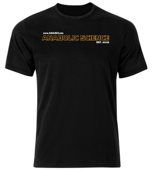 AnaSCI.org Tshirt Black