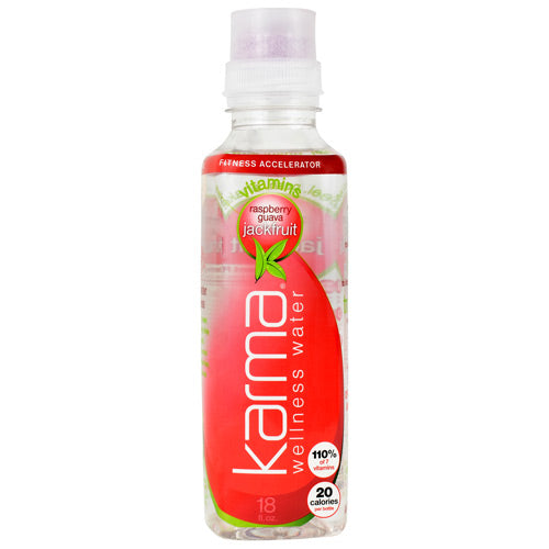 Karma Wellness Water Wellness Water - Raspberry Guava Jackfruit - 12 Bottles - 854651003213