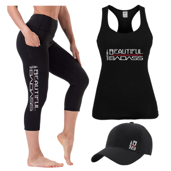 Badass Ladies Combo - Tank, Capris and Cap