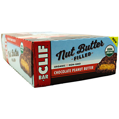 Clif Bar Nut Butter Filled Energy Bar - Chocolate Peanut Butter - 12 Bars - 722252368010