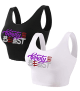 Beauty & Beast Sports Bra