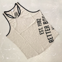 Better Bodies Grey T-Back