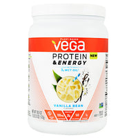 Vega Protein & Energy - Vanilla Bean - 15 Servings - 838766006253