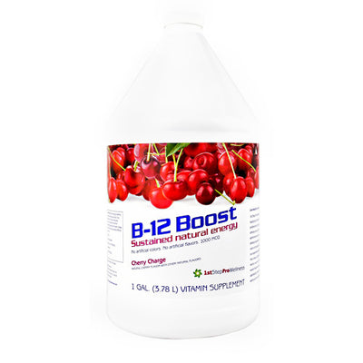 High Performance Fitness B-12 Boost - Cherry Charge - 1 gallon - 673131100774