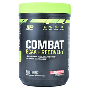 MusclePharm Combat Series Combat BCAA + Recovery - Fruit Punch - 30 Servings - 851387008703