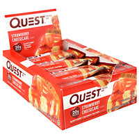 Quest Nutrition Quest Protein Bar - Strawberry Cheesecake - 12 Bars - 888849000708