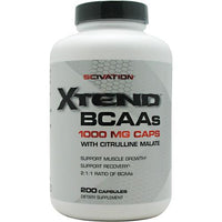 Scivation Xtend BCAA Caps - 200 Capsules - 812135020828