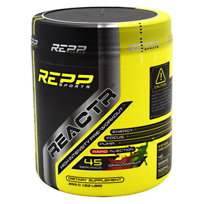 Repp Sports REACTR - Dragonfruit - 45 Servings - 851090006539