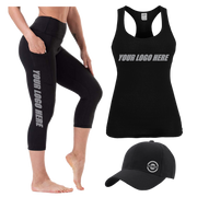 Personalized Ladies Combo - Tank, Capris and Cap