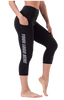 Personalized Capris Leggings with Pockets