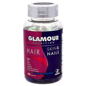 Midway Labs Glamour Nutrition Hair Skin & Nails - 60 Capsules - 813236020540