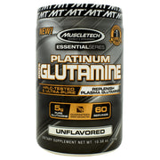 Muscletech Essential Series 100% Platinum Glutamine - Unflavored - 60 Servings - 631656705706