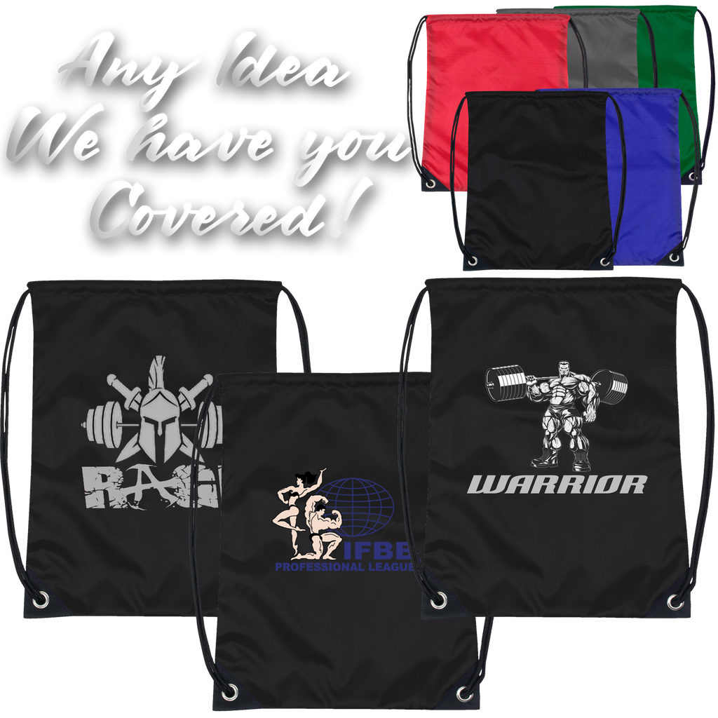 Personalized Drawstring Bag | Professional Muscle Store
