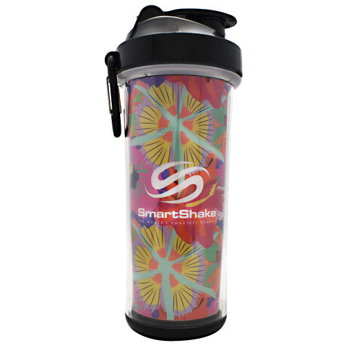 Smart Shake Double Wall Shaker Cup - Tropical Red - 25 oz - 7350057184349