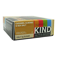 Kind Snacks Kind Nuts & Spices - Caramel Almond & Sea Salt - 12 Bars - 602652171796