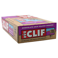 Clif Bar Bar Energy Bar - Chocolate Chip Peanut Crunch - 12 ea - 722252301307