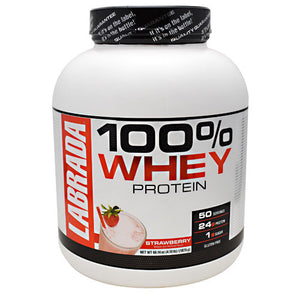 Labrada Nutrition 100% Whey Protein - Strawberry - 50 ea - 710779560390