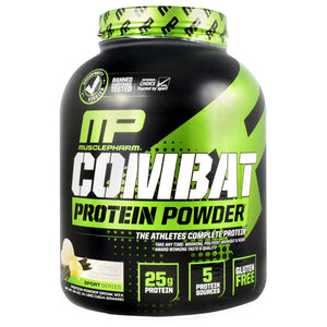 MusclePharm Sport Series Combat Protein Powder - Vanilla - 4 lb - 736211991010