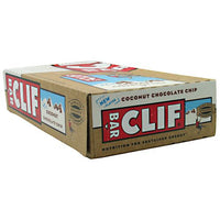 Clif Bar Bar Energy Bar - Coconut Chocolate Chip - 12 ea - 722252165305