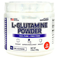 Midway Labs L-Glutamine Powder - 20 Servings - 813236024364