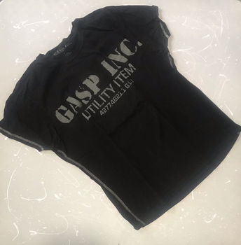 Gasp Inc. Black Tee