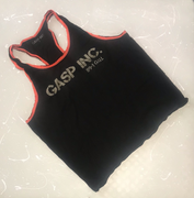 Gasp Orange Ribbed T-Back