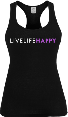 Live Life Happy Ladies Tank