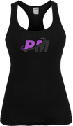 PM4HER Tank Black & Purple Logo