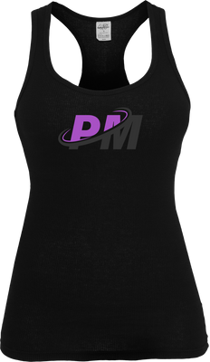 PM4HER Tank Black & Purple Logo