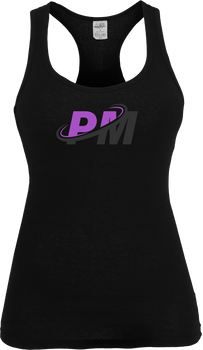 PM4HER Tank Black & Purple Logo