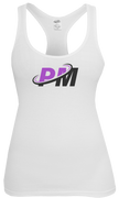 PM4HER Tank White & Purple Logo