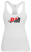 PM4HER Tank White & Red Logo