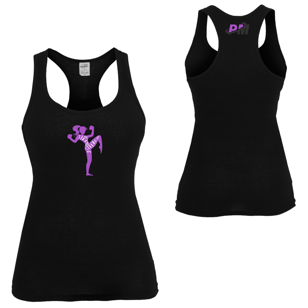 Stay Strong Ladies Tank Black