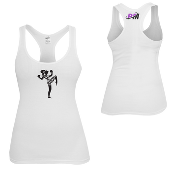Stay Strong Ladies Tank White