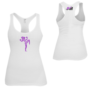 Stay Strong Ladies Tank White